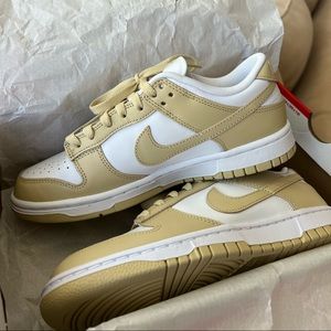 Brand New Tan Nike Dunks